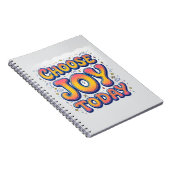 Notebook "Choose Joy Today" Notizblock (Rechte Seite)