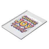 Notebook "Choose Joy Today" Notizblock (Linke Seite)