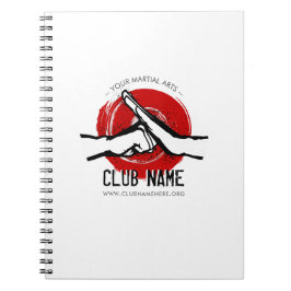 Notebook-Club für Kampfkunst Notizblock