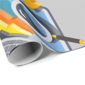 Notebook-Computing Geschenkpapier (Rolleneckpunkt)