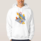Notebook-Computing Hoodie (Vorderseite)