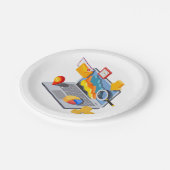 Notebook-Computing Pappteller (Schrägansicht)