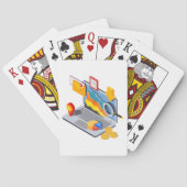 Notebook-Computing Spielkarten (Rückseite)