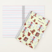 Notebook-Cowboy und Pferd Notizblock (Innen)