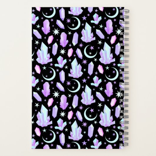 Notebook "Crystals" Notizblock (Rückseite)