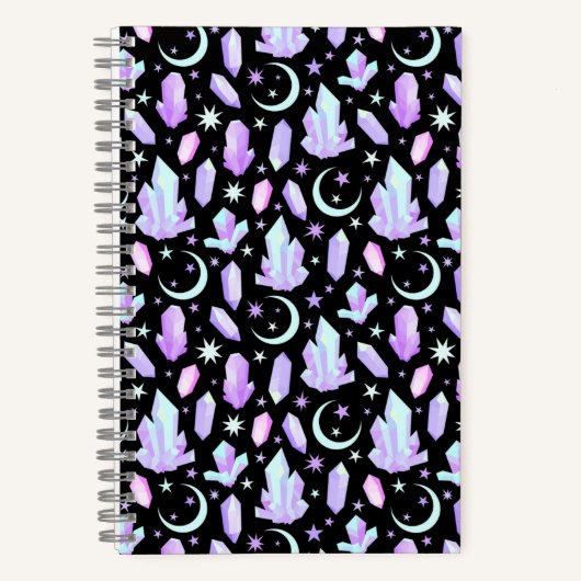 Notebook "Crystals" Notizblock (Vorderseite)