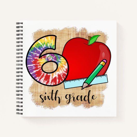 Notebook der 6. Klasse Notizblock (Vorderseite)