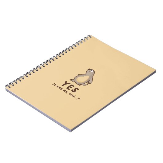 Notebook - Der Biber Notizblock (Linke Seite)