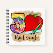 Notebook der dritten Klasse Notizblock (Vorderseite)