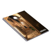 Notebook des alten Jaffa in Israel Notizblock (Rechte Seite)