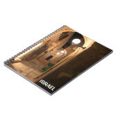 Notebook des alten Jaffa in Israel Notizblock (Linke Seite)