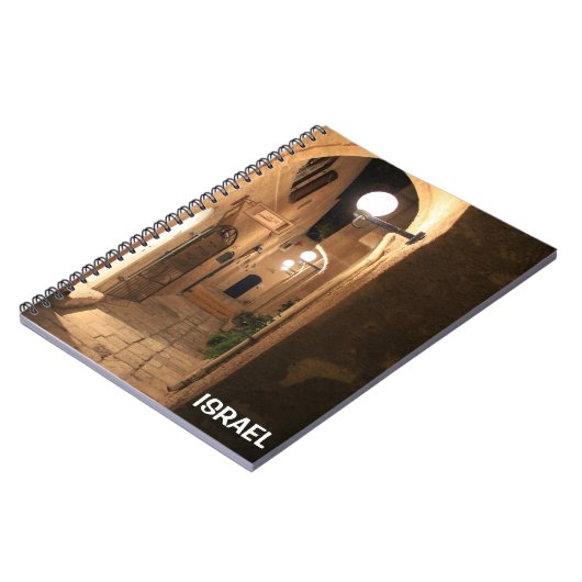 Notebook des alten Jaffa in Israel Notizblock (Linke Seite)