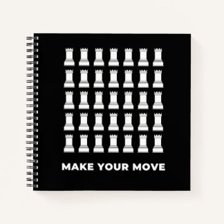 Notebook des Schachspielers | Schach-Lover-Traum Notizblock