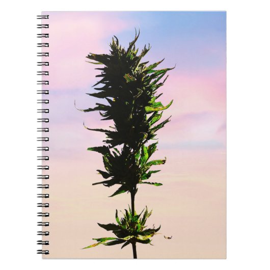 Notebook-Design Cannabis Notizblock (Vorderseite)