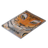 NOTEBOOK DESIGN VON KÜNSTLER PAULA REILLY. NOTIZBLOCK (Linke Seite)