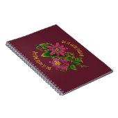 Notebook Do It With Passion Notizblock (Rechte Seite)