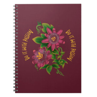 Notebook Do It With Passion Notizblock