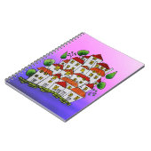 Notebook (Doodle - Handgezeichnet Whimsical) Notizblock (Linke Seite)