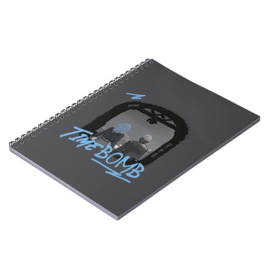 Notebook | Ekko x Jinx | TimeBomb | Arcane Notizblock (Linke Seite)