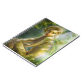 Notebook Elf in Holz Notizblock (Linke Seite)