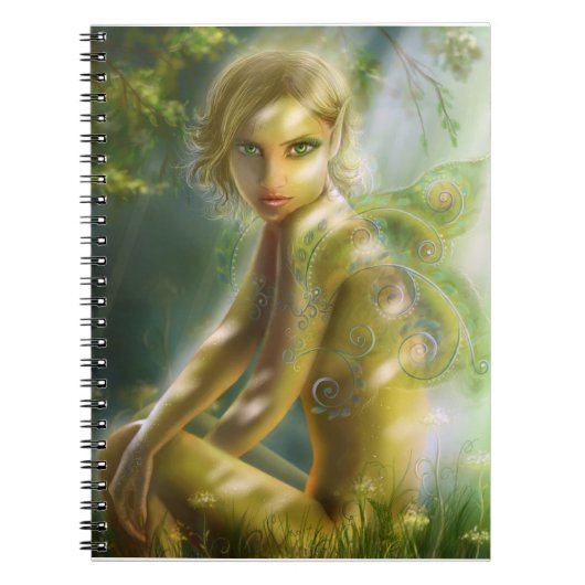 Notebook Elf in Holz Notizblock (Vorderseite)