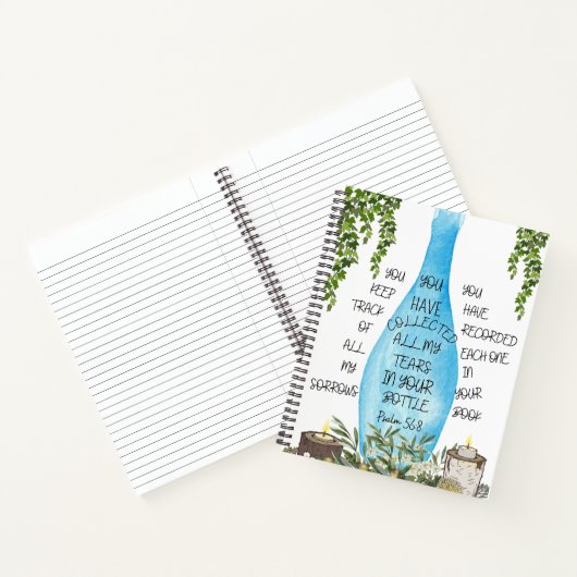 Notebook-Flasche Notizblock (Innenseite)