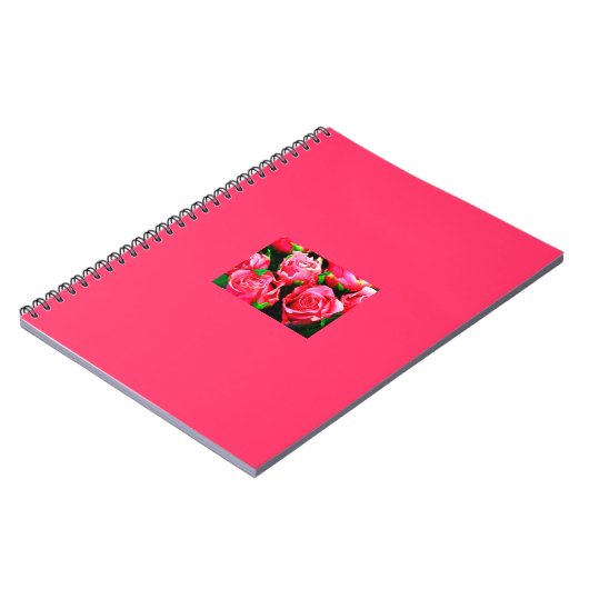 Notebook-Flowers-2 Notizblock (Linke Seite)
