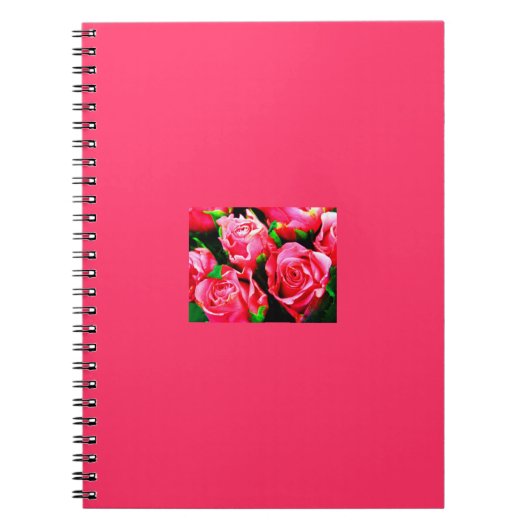 Notebook-Flowers-2 Notizblock (Vorderseite)
