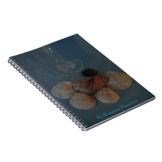 Notebook (Flute&Muscheln) RFPMDesign ©️ 2012 Notizblock (Rechte Seite)