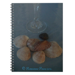 Notebook (Flute&Muscheln) RFPMDesign ©️ 2012 Notizblock