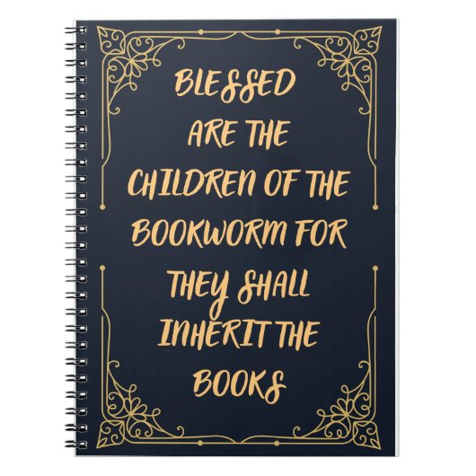 Notebook for Booklovers Notizblock (Vorderseite)