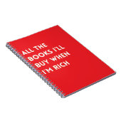 Notebook for Booklovers Notizblock (Rechte Seite)