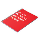 Notebook for Booklovers Notizblock (Linke Seite)