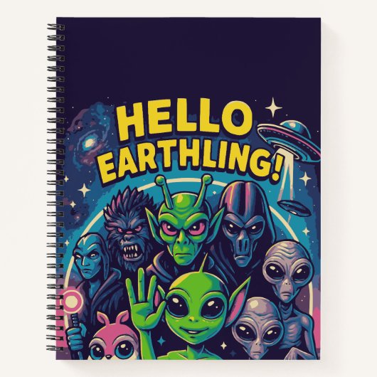 Notebook for Earthlings Notizblock (Vorderseite)