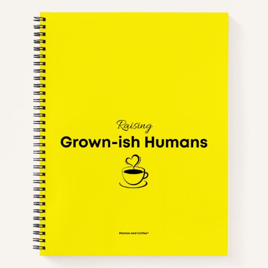 Notebook for Moms Raising Grown-ish Humans Notizblock (Vorderseite)