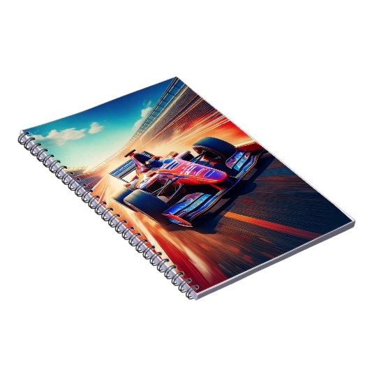 Notebook - Formel 1 Notizblock (Rechte Seite)