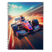 Notebook - Formel 1 Notizblock (Vorderseite)