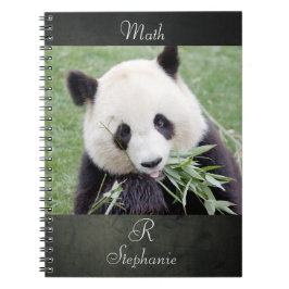 Notebook Foto Riesenpanda , Tiere 0289. Notizblock