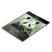 Notebook Foto Riesenpanda , Tiere 0290. Notizblock (Linke Seite)