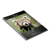 Notebook-Foto Rote Panda , Tiere 0443. Notebook Notizblock (Rechte Seite)