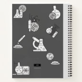NOTEBOOK FÜR BIOLOGISCHE ESSENTIALS (GRAU) NOTIZBLOCK (Rückseite)
