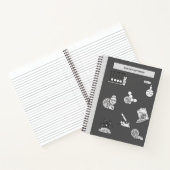 NOTEBOOK FÜR BIOLOGISCHE ESSENTIALS (GRAU) NOTIZBLOCK (Innenseite)