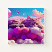 Notebook für Cat Lovers Notizblock (Rückseite)