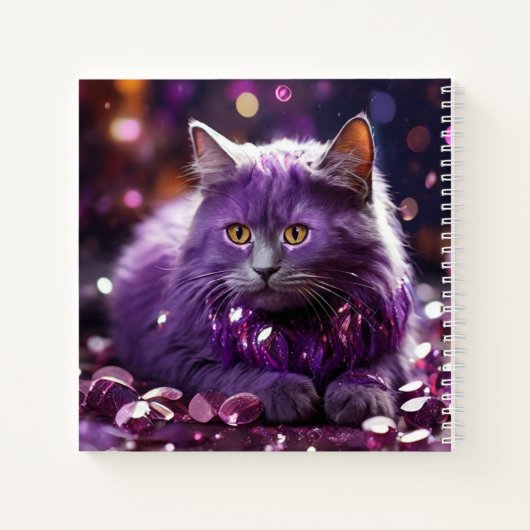 Notebook für Cat Lovers Notizblock (Rückseite)