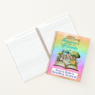 Notebook für das Reading Journal Notizblock