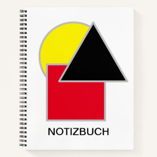 Notebook für die deutsche Klasse Notizblock