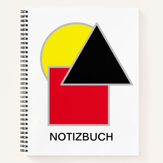 Notebook für die deutsche Klasse Notizblock (Vorderseite)