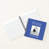 Notebook für einen Builder mit dem Namen des Eigen Notizblock (Innenseite)