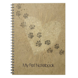 Notebook für Heimtiere (anpassbar) Notizblock