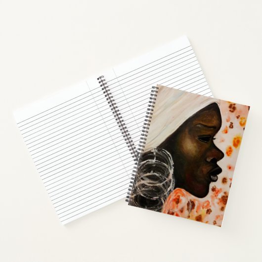 Notebook für Hübsche Frauen in Afrika Notizblock (Innenseite)